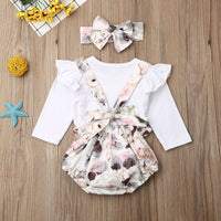 Fashion European And American Style Suit Solid Color Flounced Sleeve Jumpsuit