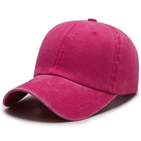 Classic Retro Washed Light Board Baseball Cap Simple All-match