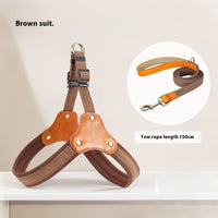 Dog Breast Collar Small Dog Bichon Dog Hand Holding Rope