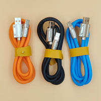Super Fast Charge Zinc Alloy Mobile Phone Data Cable