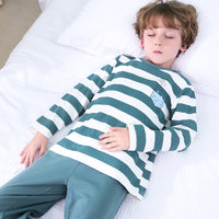 Boys Pajamas Spring And Autumn Pure Cotton Thin Long Sleeves