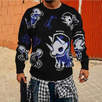 European And American Men's Loose-fitting Unique Tops