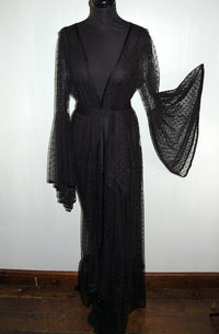 Extra Long Home Transparent Plus Size Sling Nightdress