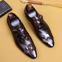Men's Business Suit Leather Shoes