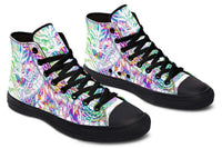 Printed Couple High-top Canvas Shoes