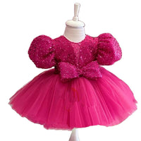 Sequined Princess Dress Catwalk Birthday Host Piano Competition Performance Costume High-end