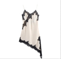 Fashionable, Chic, Sexy Lace Asymmetrical Dress