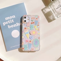 Compatible with Apple , Transparent phone case