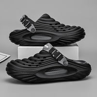 Men's Simple And Stylish Casual Platform Slippers