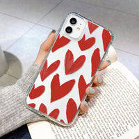 Japanese And Korean Love Full Print Mobile Phone Case Transparent