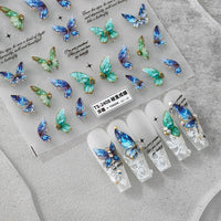 TENSOR New Technology Thin Transparent Three-dimensional Adhesive Nail Sticker
