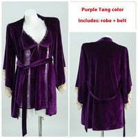 Women's Suspender Nightdress Outerwear Gown Homewear