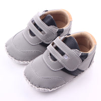 Hand-stitched frosted toddler shoes