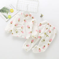 Flannel Stand Collar Buttoning Cartoon Print Suit
