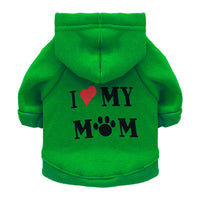 Dog Clothes Fleece Printed Mummy Pet Sweater