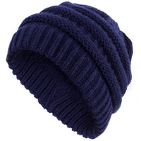 Personalized Women's Ponytail Knitted Wool Hat