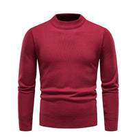 Fleece-lined Thick Men's Bottoming Sweater