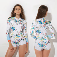 Onyx Long Sleeve One Piece Swimsuit