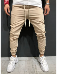 Men's pants woven fabric casual sports jogging Leggings