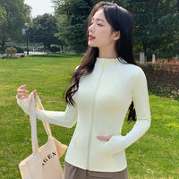 Ice Silk Sun Protection Clothing Women's Slim-fit UV-proof Tight Sports Jacket