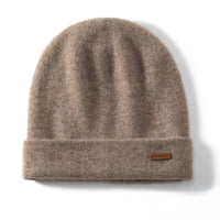 Double Layer Cashmere Knitted Hat Winter Fashion
