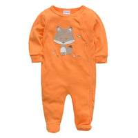 Spring and Autumn Thin Long Sleeve Baby One-piece