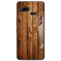 Retro imitation wood grain element game phone case