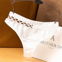 Sexy Fishnet Hole Cutout Triangle Thong