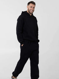 Couples Hoodie And Casual Loose Sweatpants Set