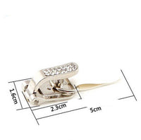 Metal Button Coat Invisible Buckle
