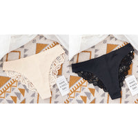 Lace Ice Silk Panties Pure Cotton Crotch Fun Low Waist