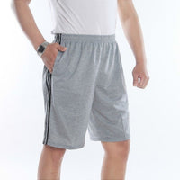 Men's Sporty Casual Shorts Patchwork Cropped Trousers