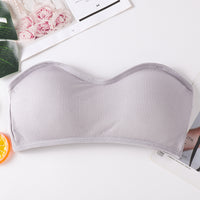 Strapless tube top