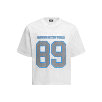 Alphanumeric Printing High Street Loose-fitting Casual T-shirt