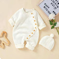 Babies' Knit Jumpsuit Male And Female Baby Sweater