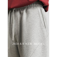 Heavy Shorts Men's Straight Loose Cropped Casual Sports Pants