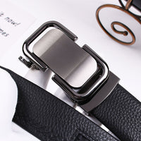 The First Layer Pure Cow Leather Leisure Belt Men's Fashion