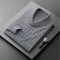 Men's Warm V-neck Sweater Sweater
