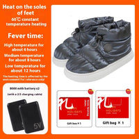 Electrothermal Shoes Household Rechargeable Heating Walking Feet Warmer Artifact