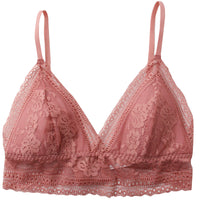 No Steel Ring Triangle Cup French Thin Small Breast Lace Thin Lace Breathable Bra