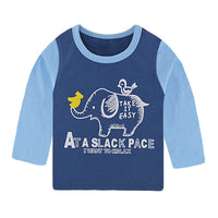 Cartoon cotton children's top