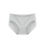 Women's Underwear One Piece Thin Seamless Cotton Antibacterial Mid-waist Briefs