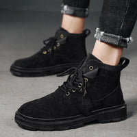Martin boots men's shoes British style trendy tooling