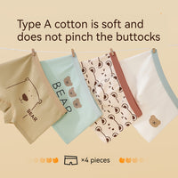 Boys' Cotton Printing Boxer Shorts