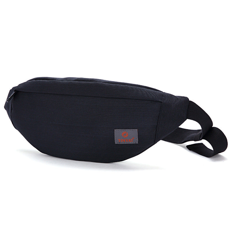 Men's sports waist, outdoor leisure, chest, chest, waterproof, waterproof and wear-resistant women's waist bag, one shoulder, one shoulder and one shoulder span