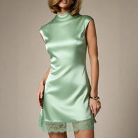 Womens Slim-fit Mini Cocktail Party Fashion Dress