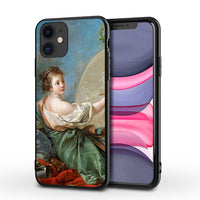 Oil painting angel baby phone case