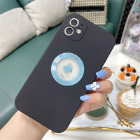 Lens All-inclusive  Liquid Tpu Window Phone Case