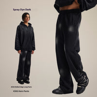 Hooded Suits Monkey Wash Washed And Worn Gradient Sweater Pants Men