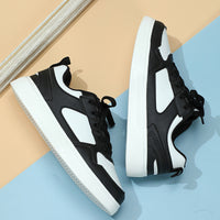 Platform Skateboard Shoes Couple Casual Flat Shoes